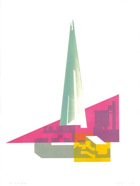 Paul Catherall, Shard Pink, 2011