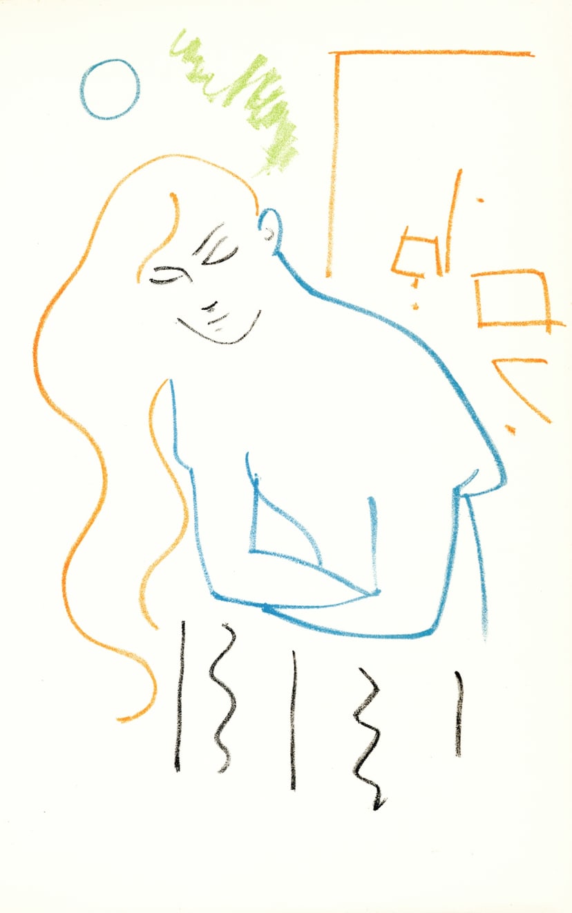 Jean Cocteau, From 'Romeo et Juliette' (VIII), 1957