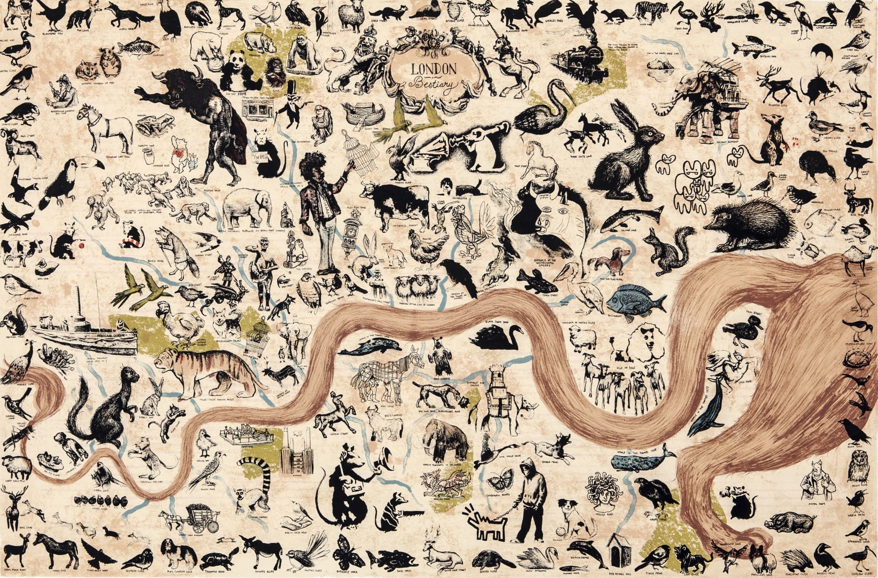 Mychael Barratt, London Bestiary, 2020