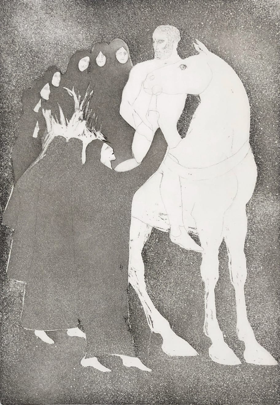 Dulwich College Secret Bid Auction 2025, Lot 58: Elisabeth Frink - The Knight’s Tale, 1972