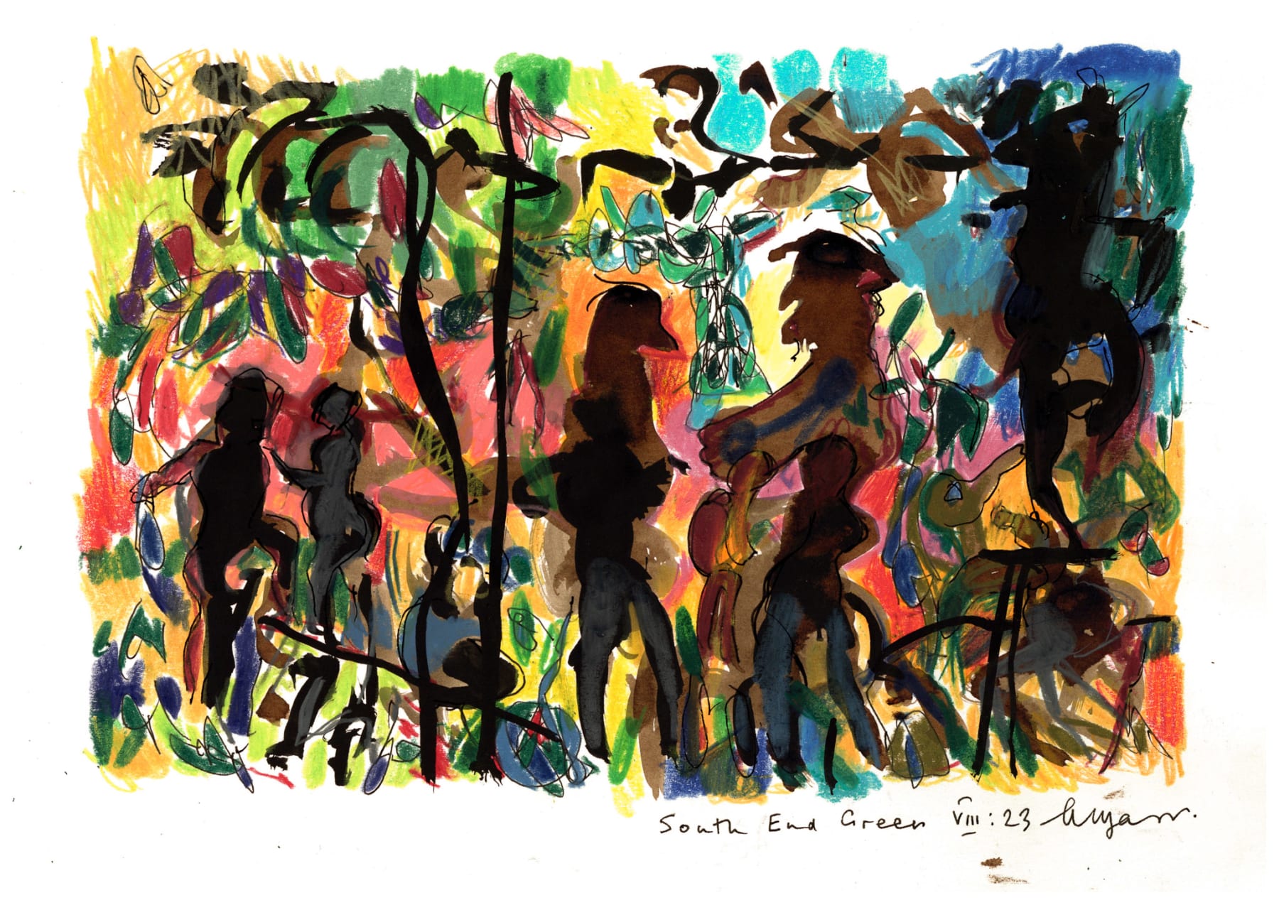 Andrew Marr, South End Green VIII:23, 2023