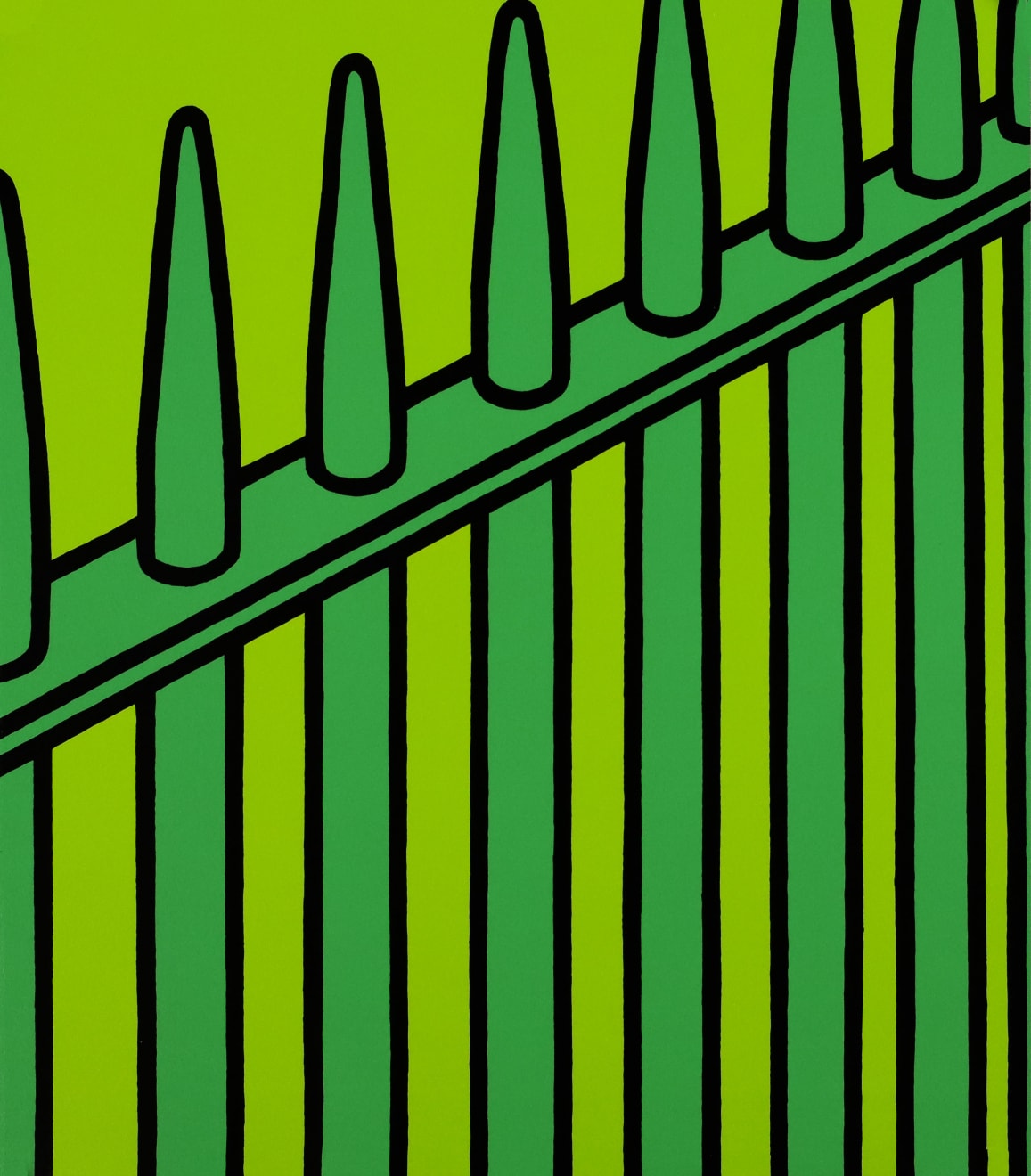 Dulwich College Secret Bid Auction 2025, Lot 23: Patrick Caulfield - 3. She fled along the avenue, 1973