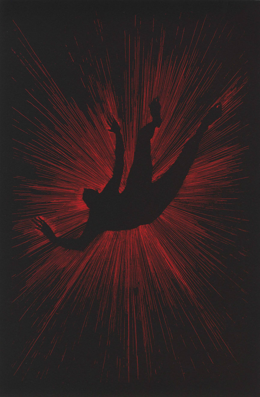 Veta Gorner, Red Halo, 2023