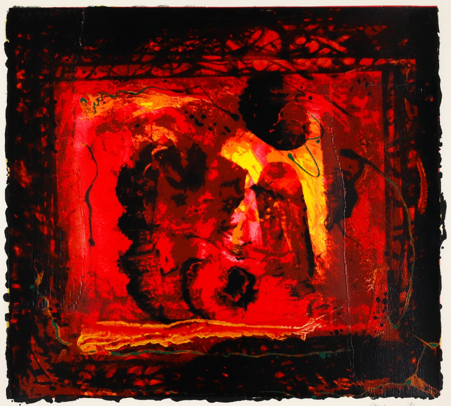 Summer Secret Bid Auction 2024, LOT 86: Ardyn Halter - Fire. The Ash Kiln, 1996