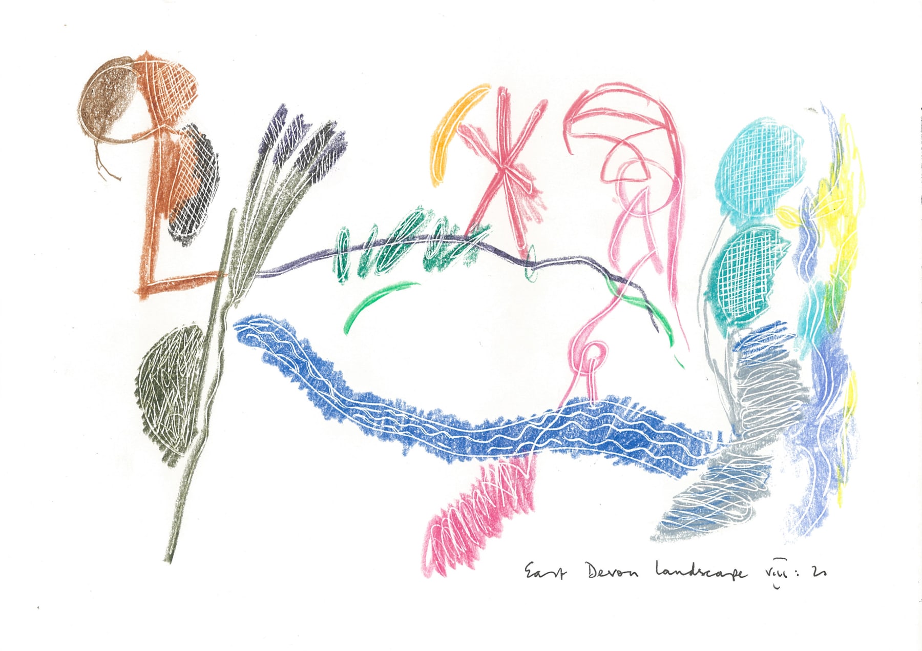Andrew Marr, East Devon Landscape VIII:21, 2021