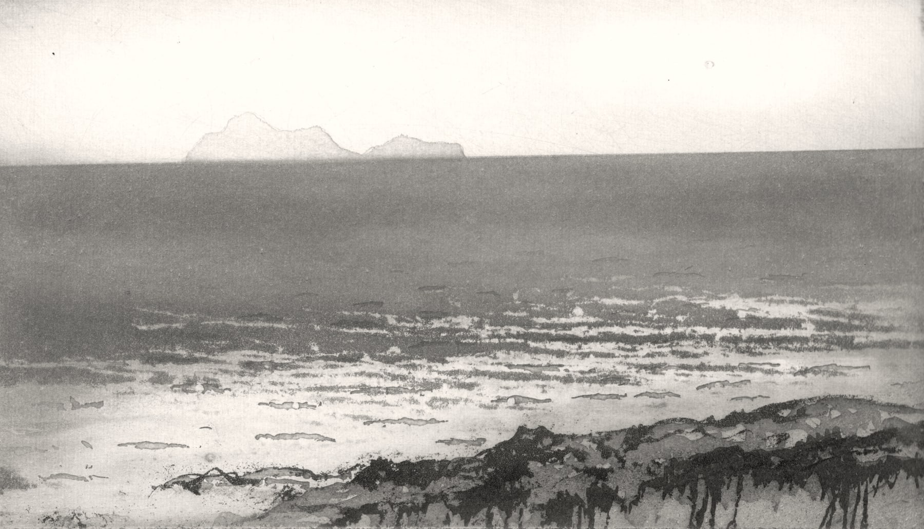 Norman Ackroyd, Sula from Rona, 2021