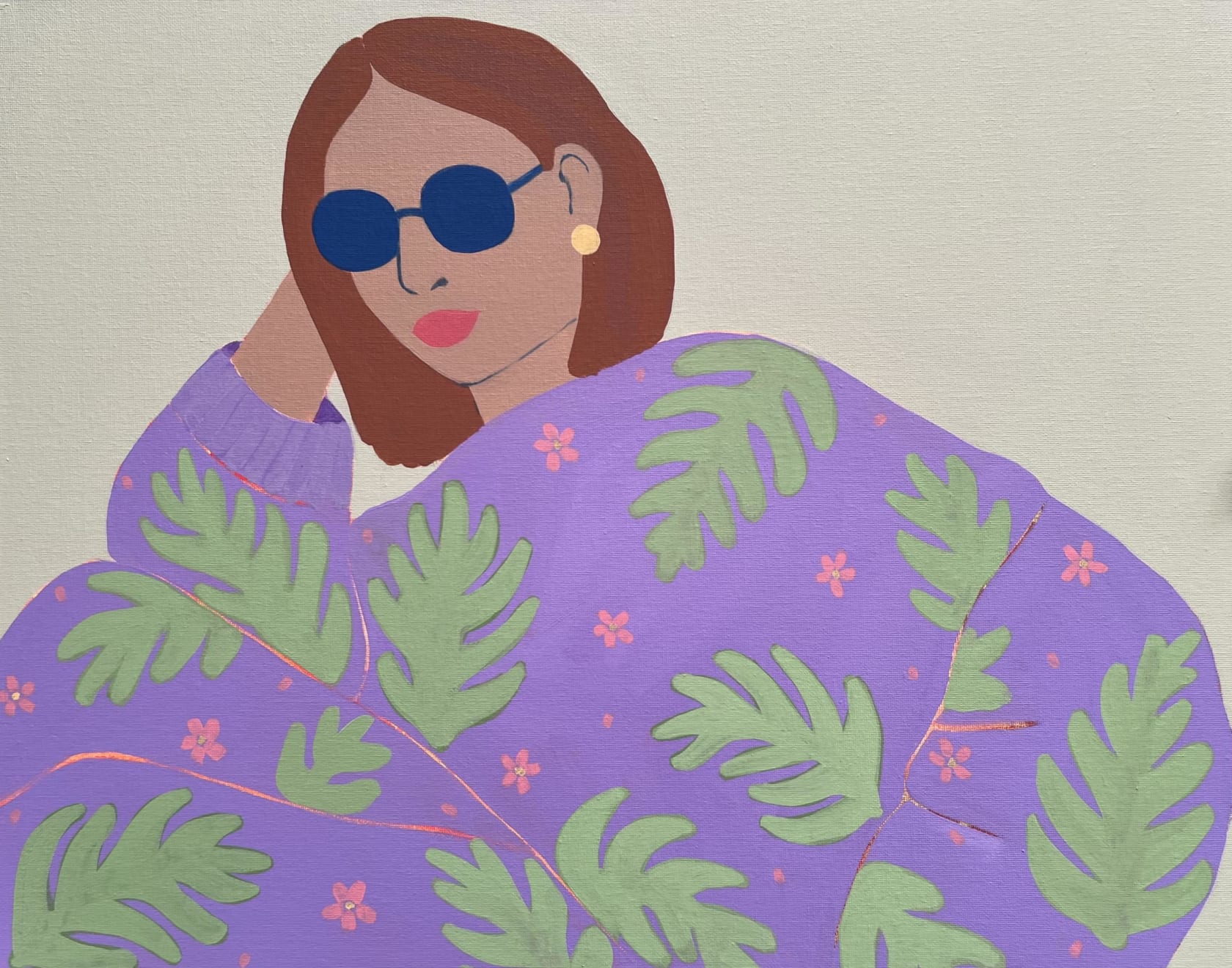 Susie Stone, Palm Print, 2024