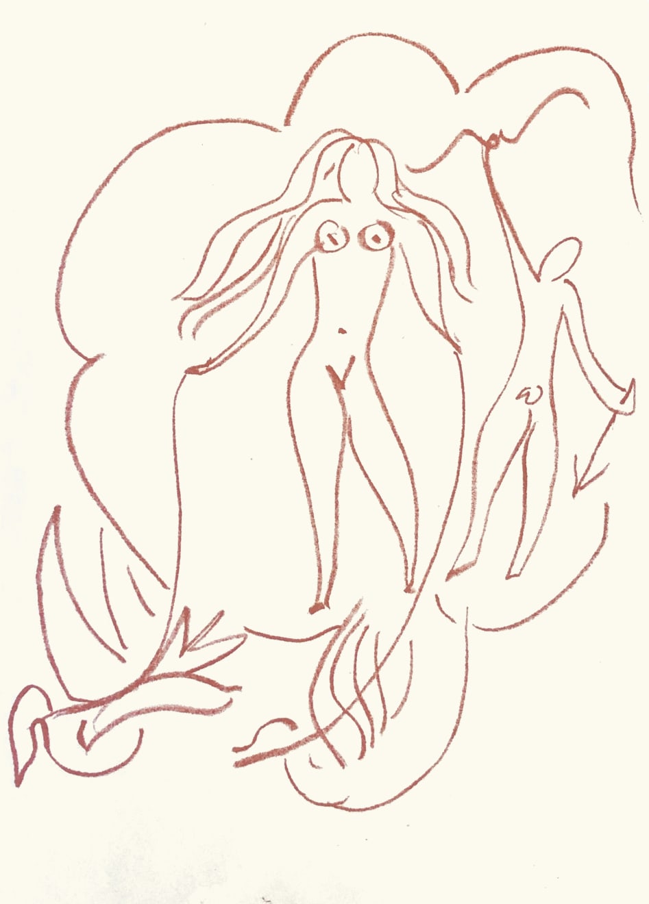 Summer Secret Bid Auction 2024, LOT 129: Henri Matisse - Plate 113 from ‘Florilège des Amours de Ronsard’, 1948