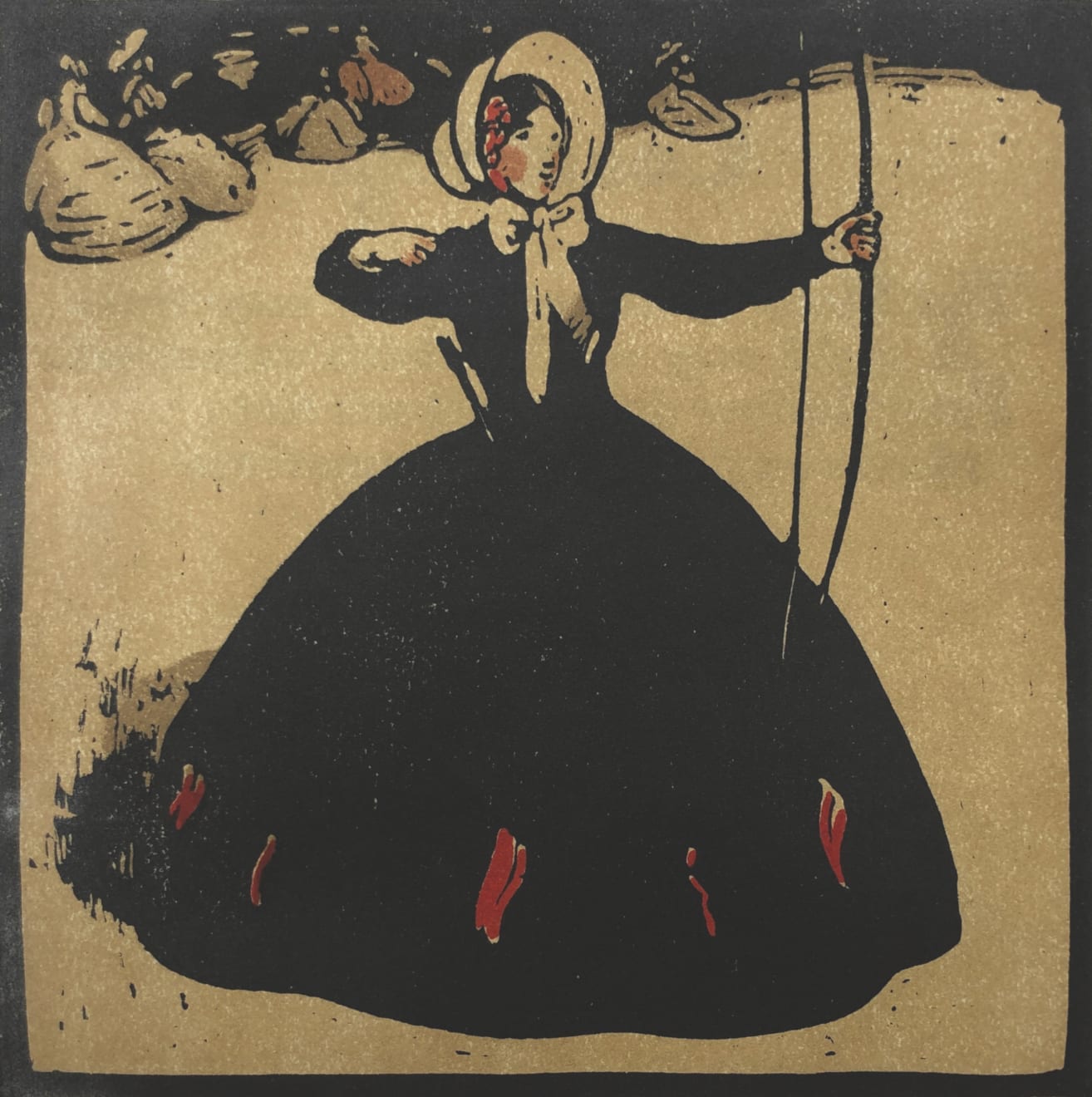 William Nicholson, Archery (July), 1898