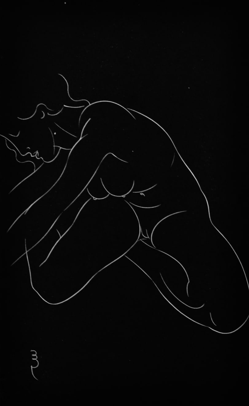 Eric Gill, Block X (From '25 Nudes'), 1938