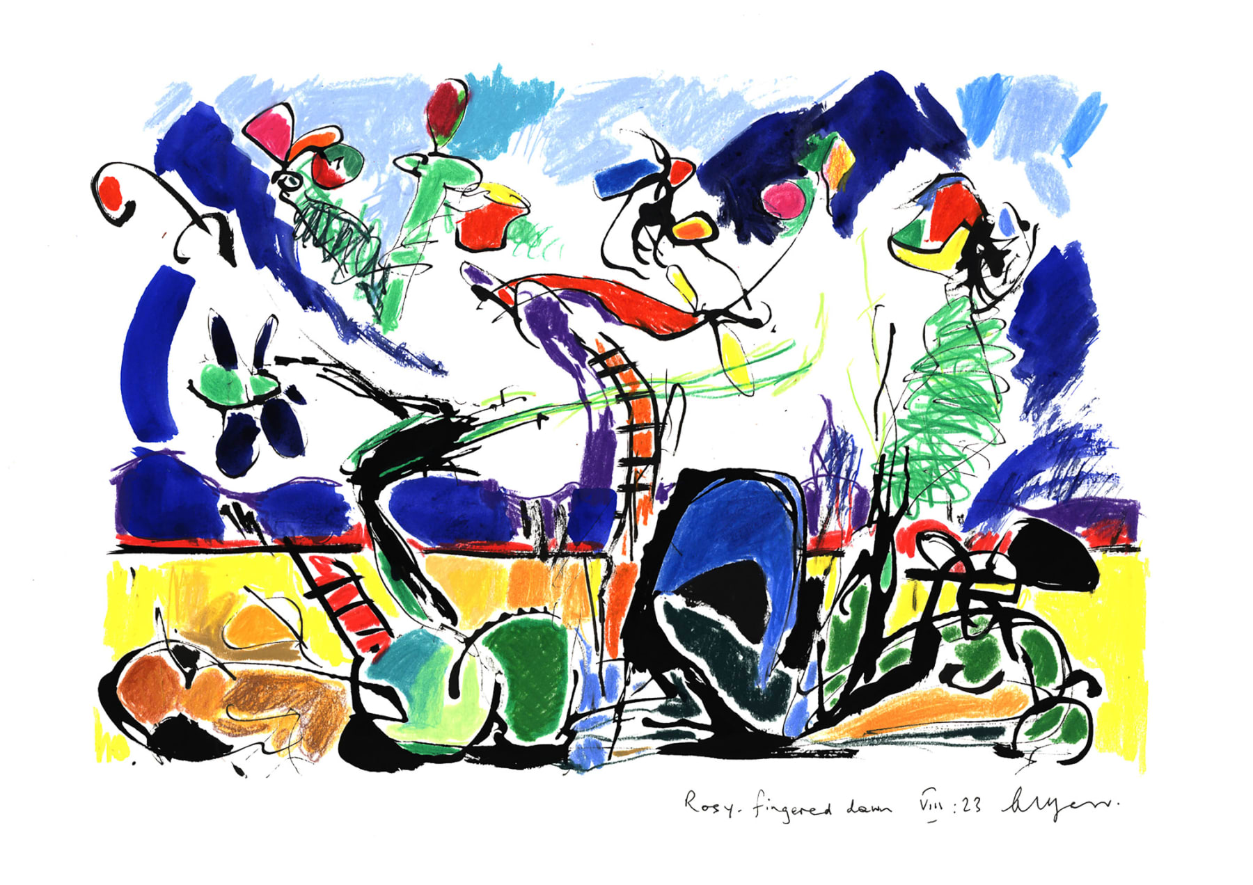 Andrew Marr, Rosy-Fingered Lawn VIII:23, 2023