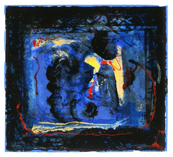 Ardyn Halter, Water, Swimming into Morning, 1996