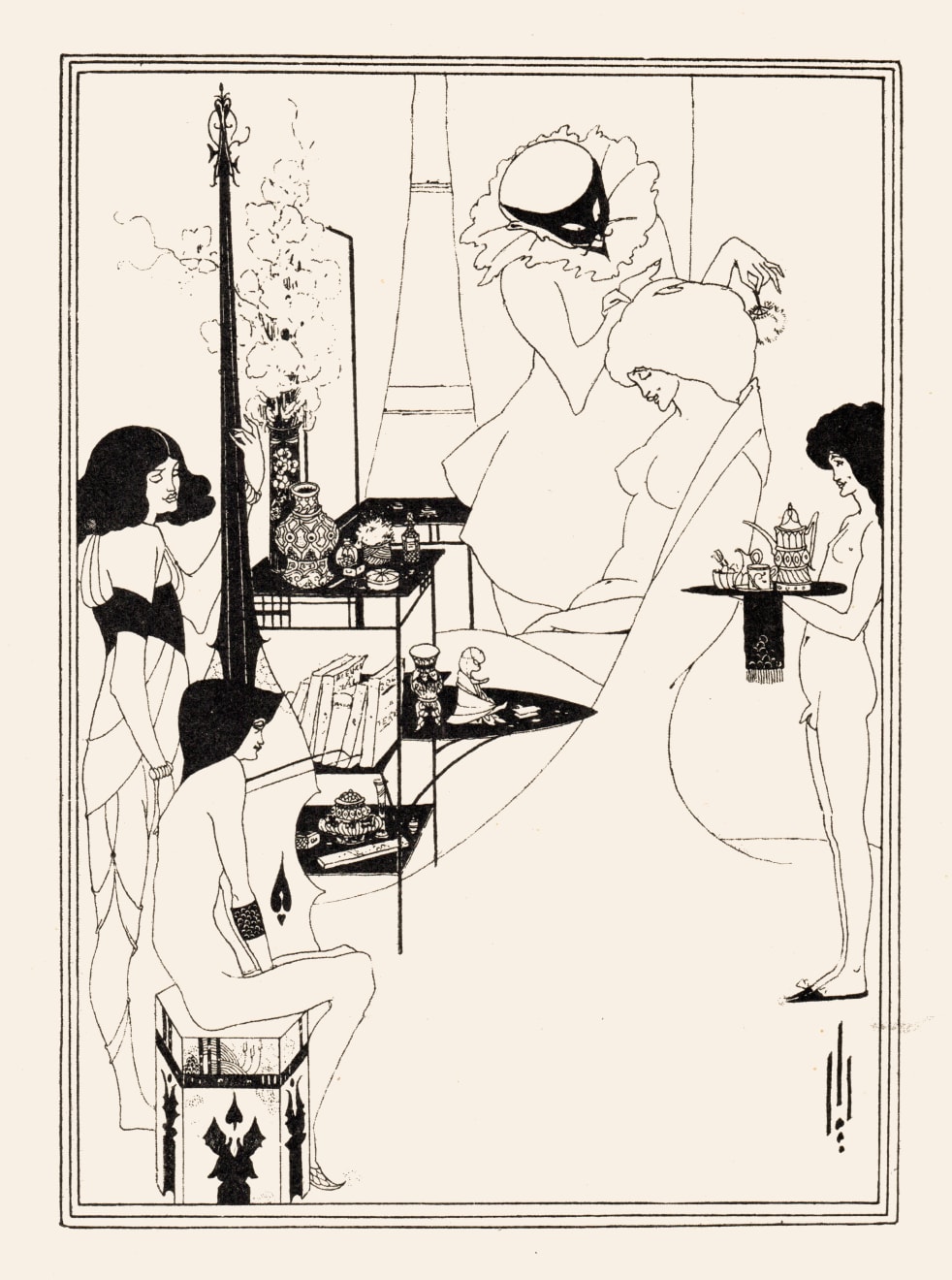 Aubrey Beardsley (After), The Toilette of Salome, 1899