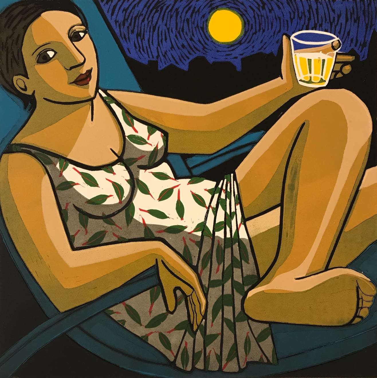 Anita Klein, Summer Moon, 2017