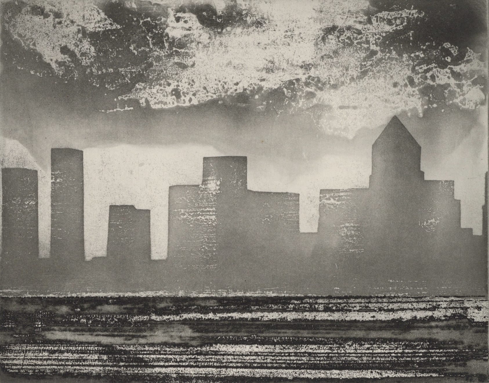 Jason Hicklin, The Thames. Limehouse Reach, 2023