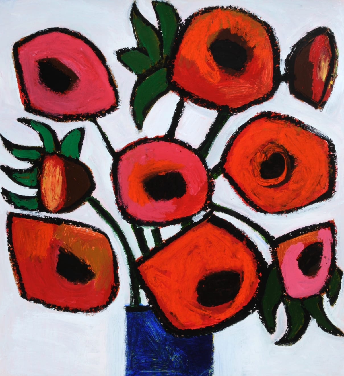 Nigel Swift, Red Flowers, 2024