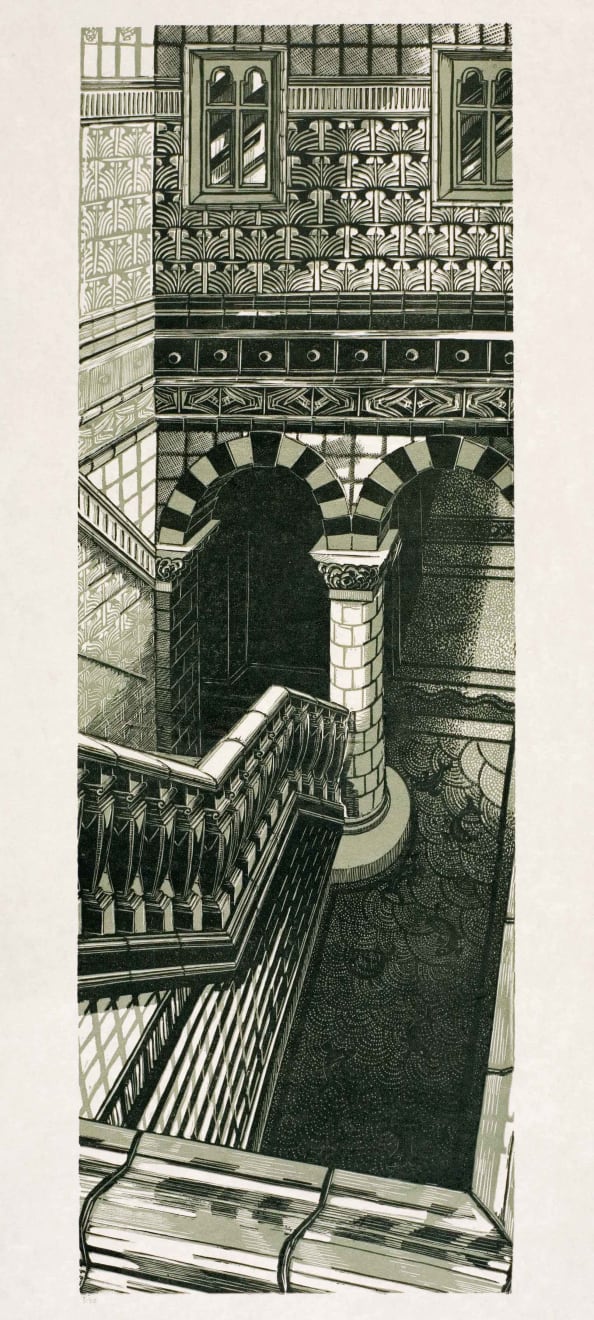 Anne Desmet, Dark Stairwell VBM, 2007