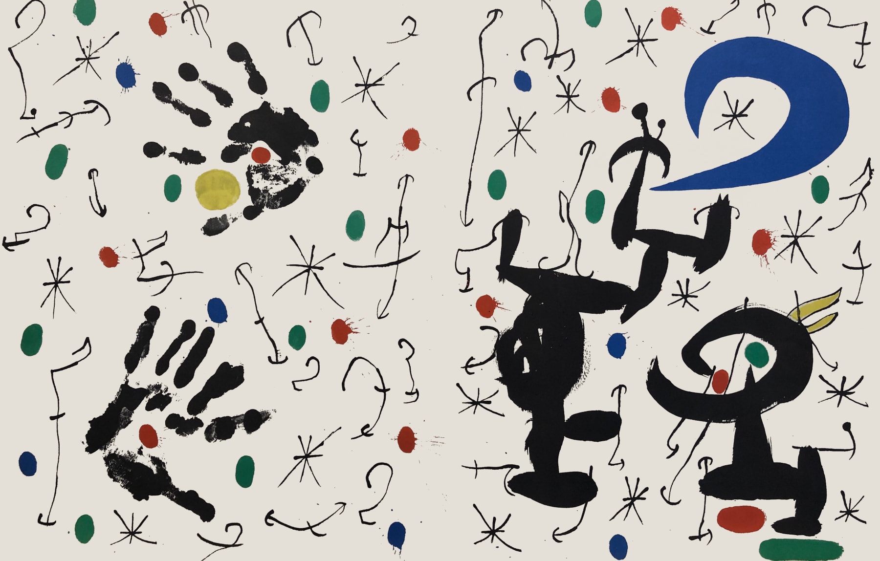 Joan Miró, From 'Les Essences de la Terre', 1968