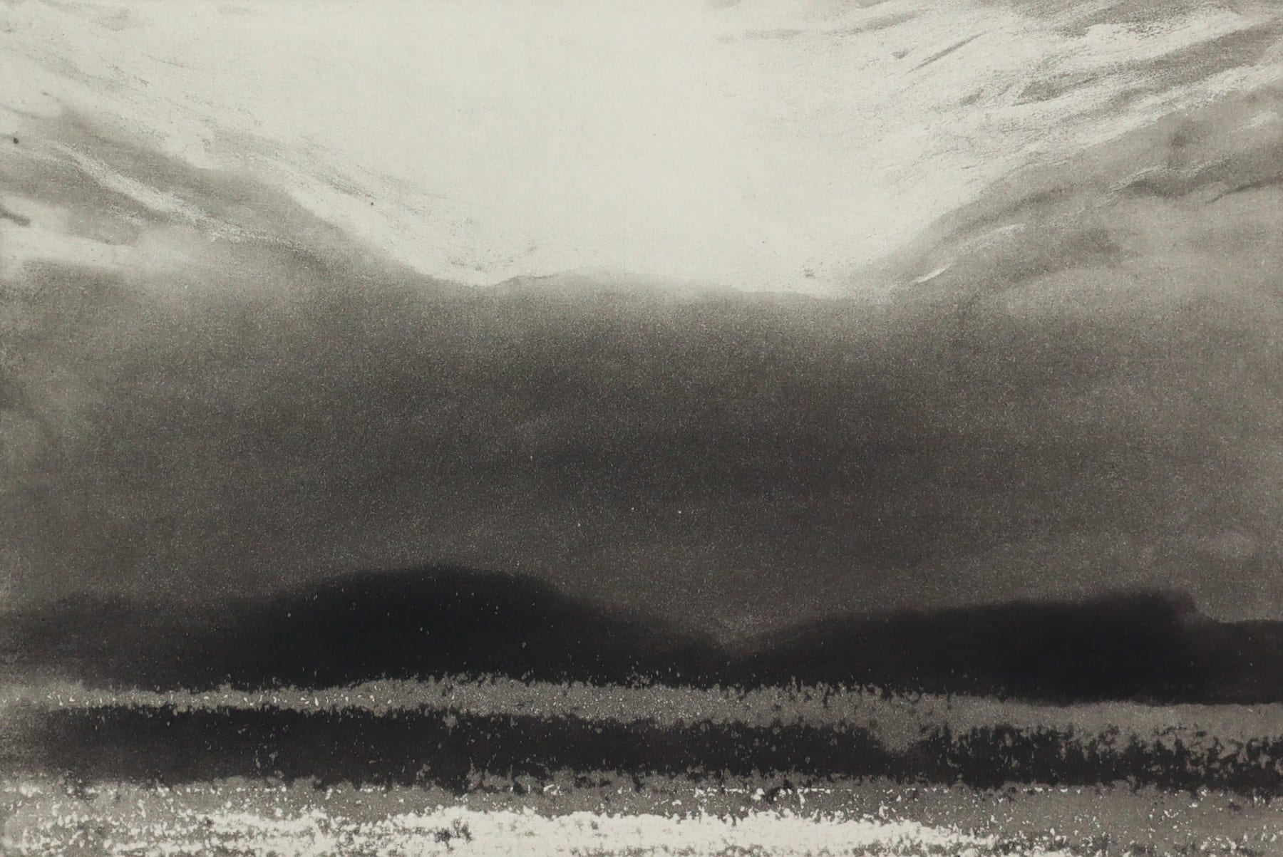 Norman Ackroyd, The Gower in Twilight, 2019