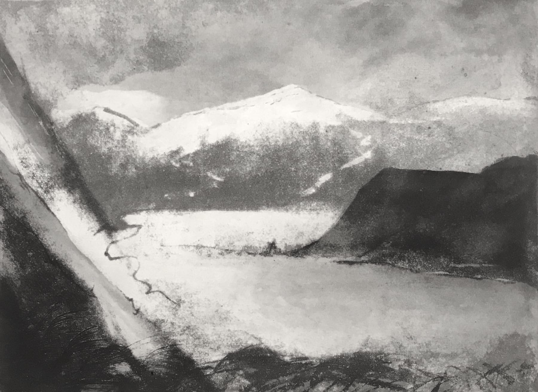 Norman Ackroyd, Loch Muick, 2002