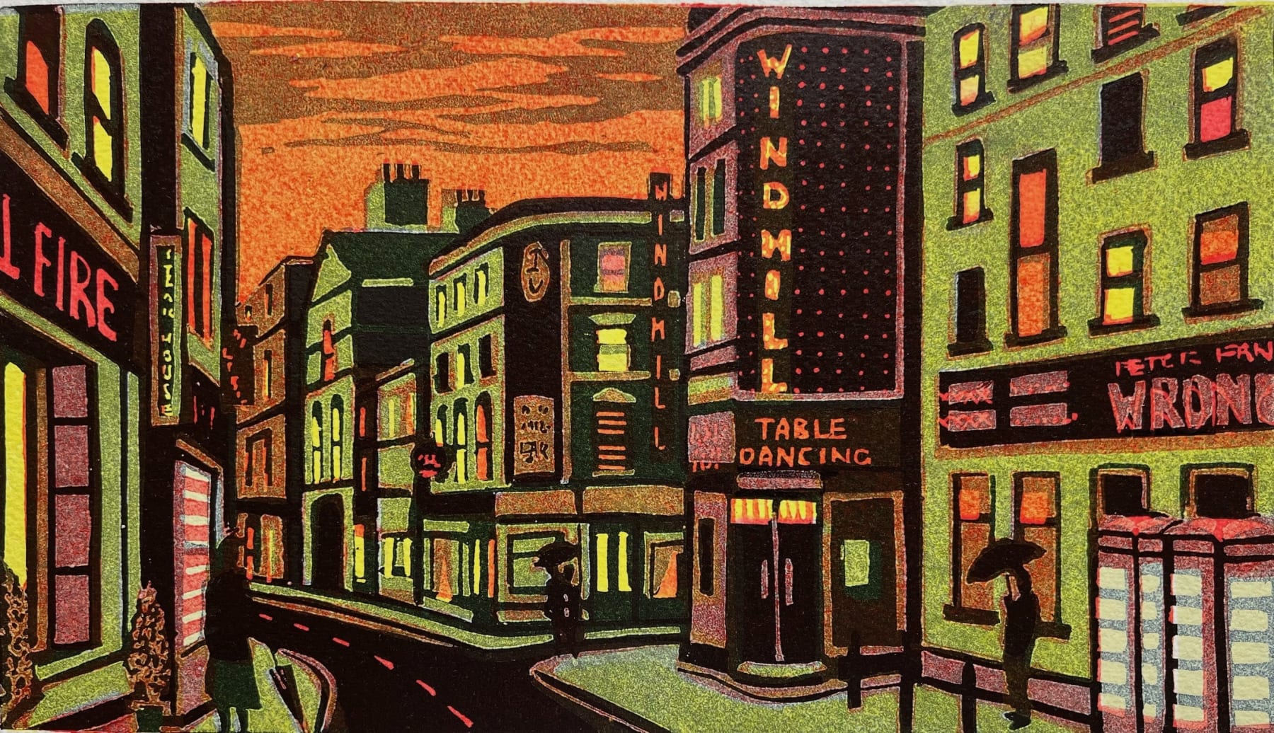 G is for Great Windmill Street, A Rainy Night in Soho, 2024