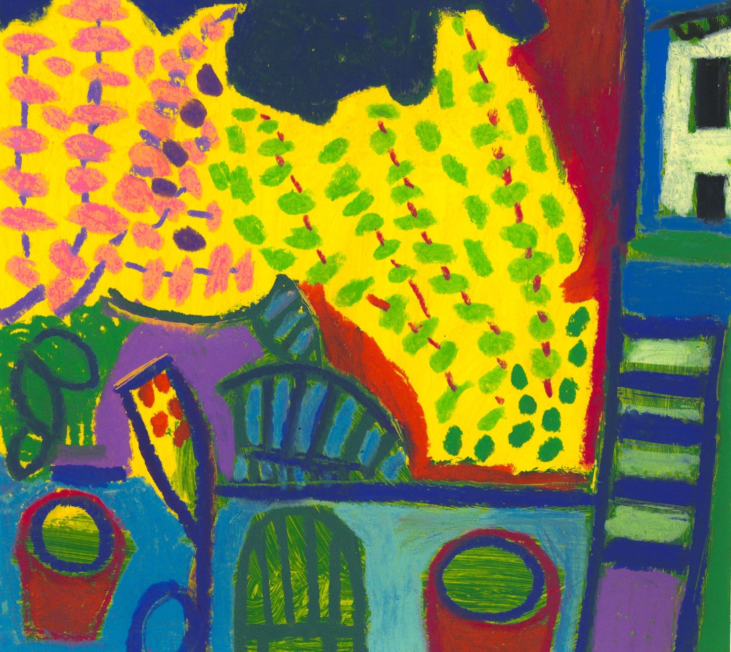 Nigel Swift, Italian Garden in April XXI, 2025