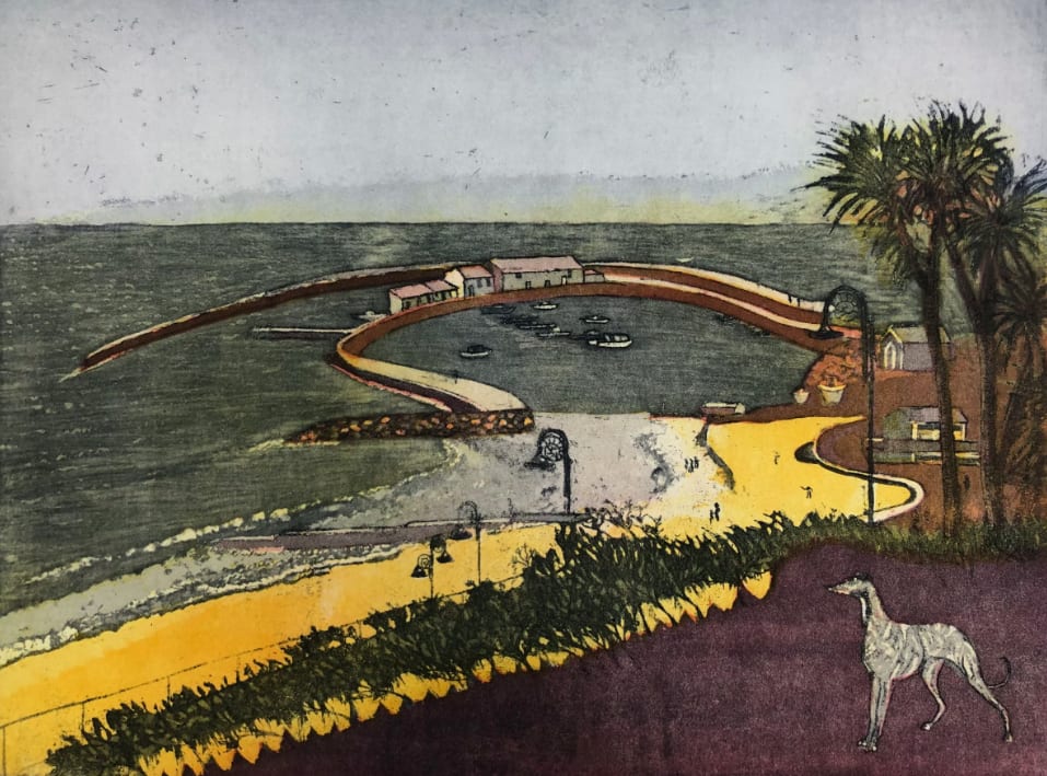 Karen Keogh, The Cob, Lyme Regis, 2023