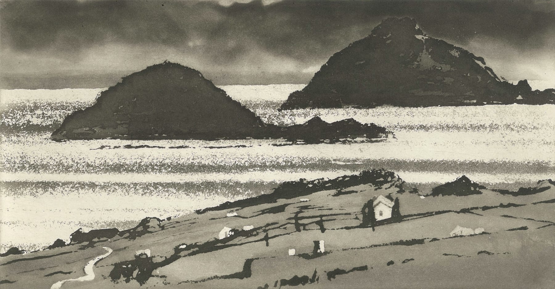 Norman Ackroyd, Scariff and Deenish, 2015