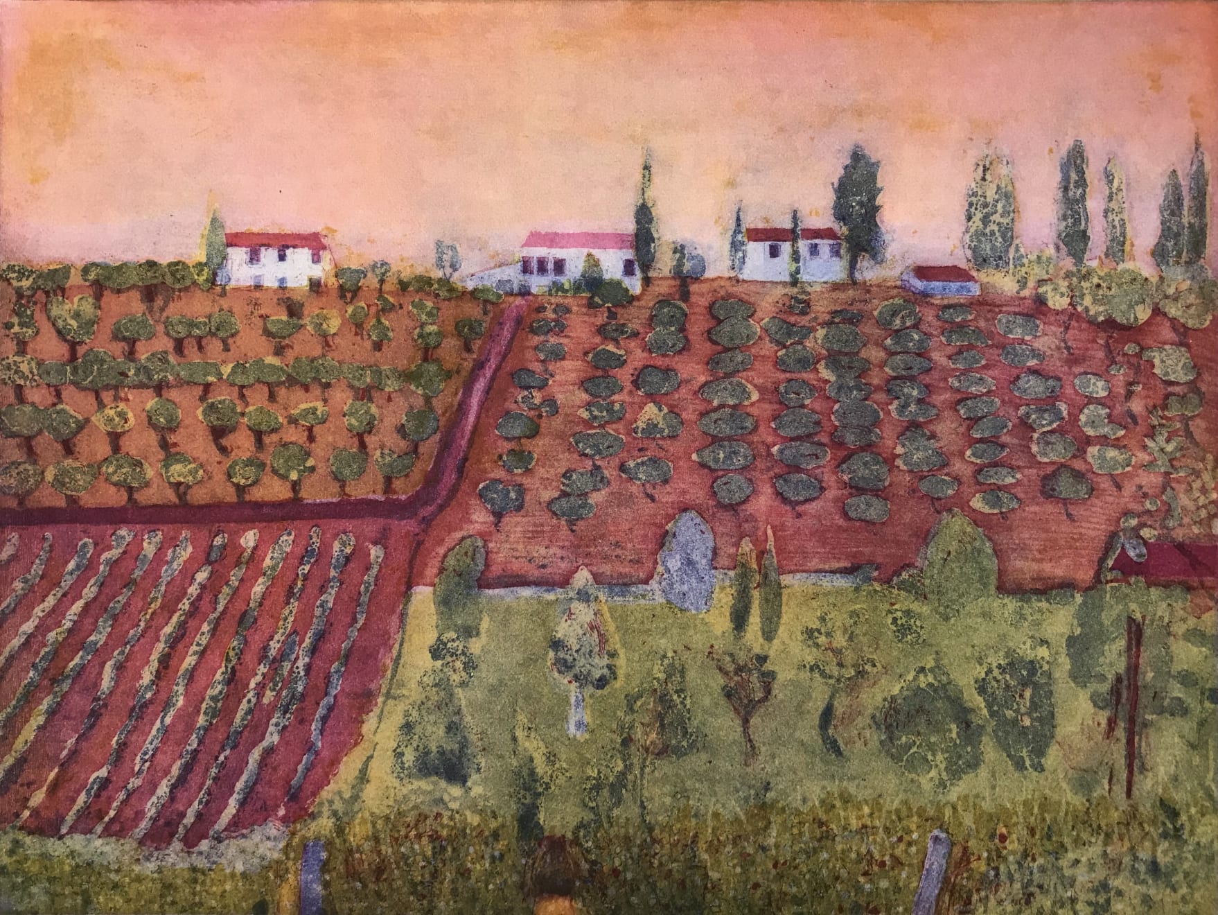 Karen Keogh, Sera Presto, Toscana , 2020