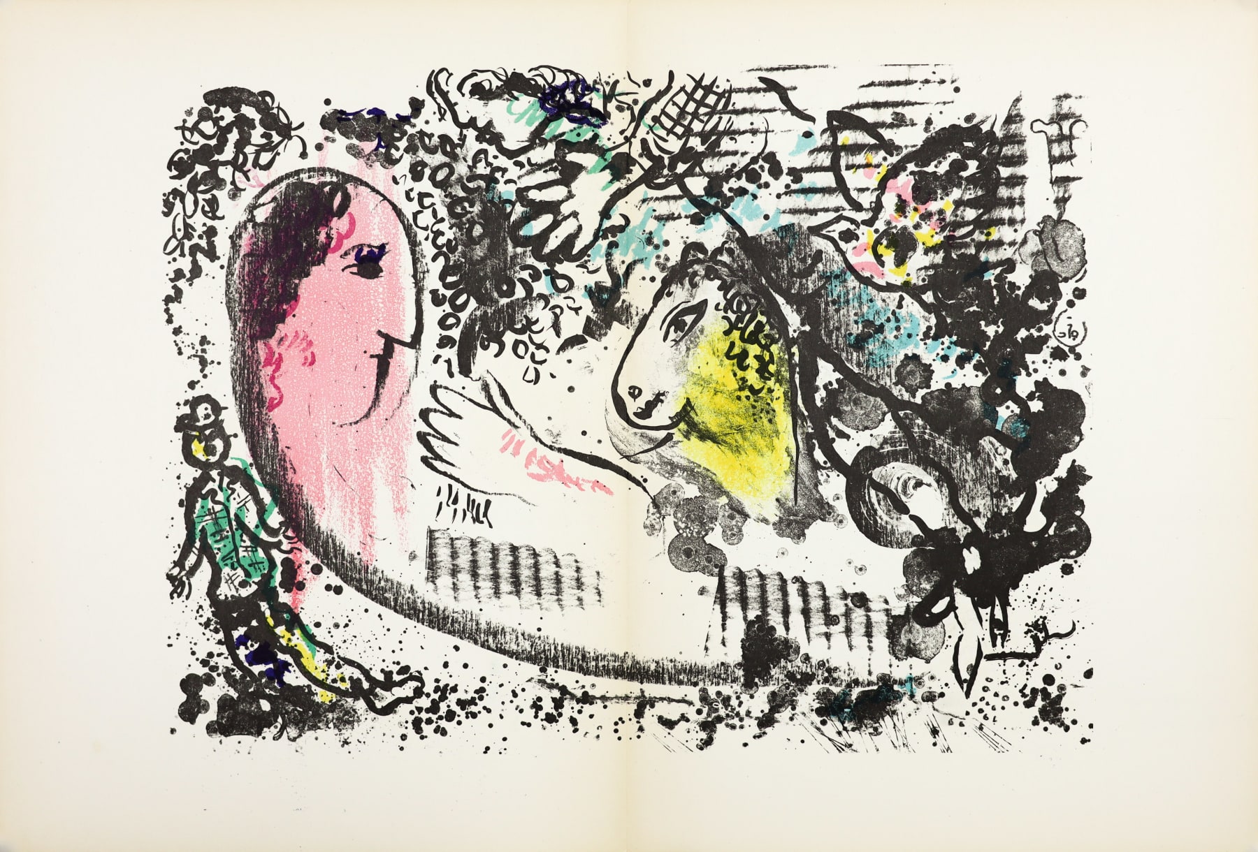 Dulwich College Secret Bid Auction 2025, Lot 26: Marc Chagall - From ‘Derrière le Miroir - Chagall’, 1969