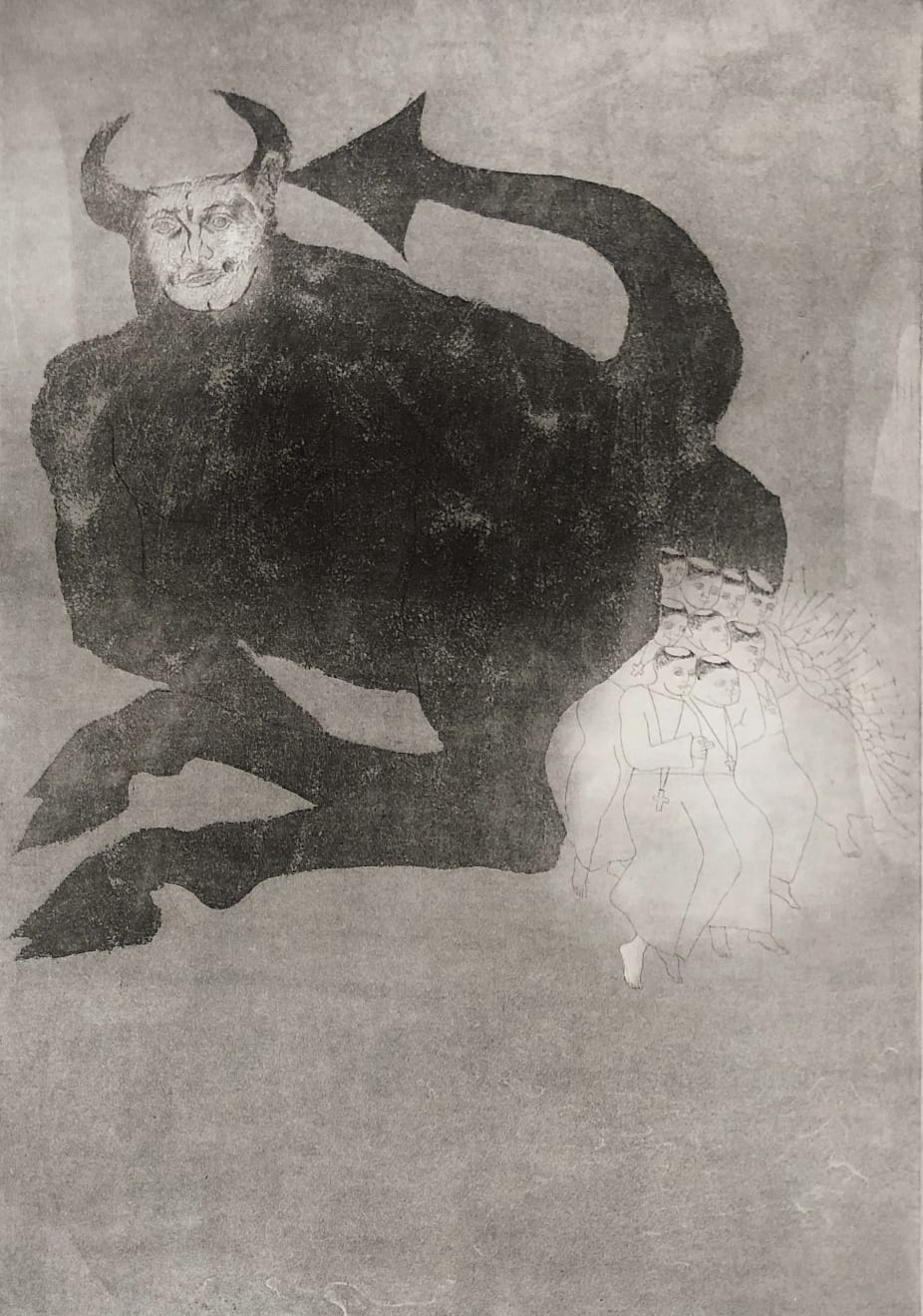 Elisabeth Frink, The Summoner's Prologue, 1972