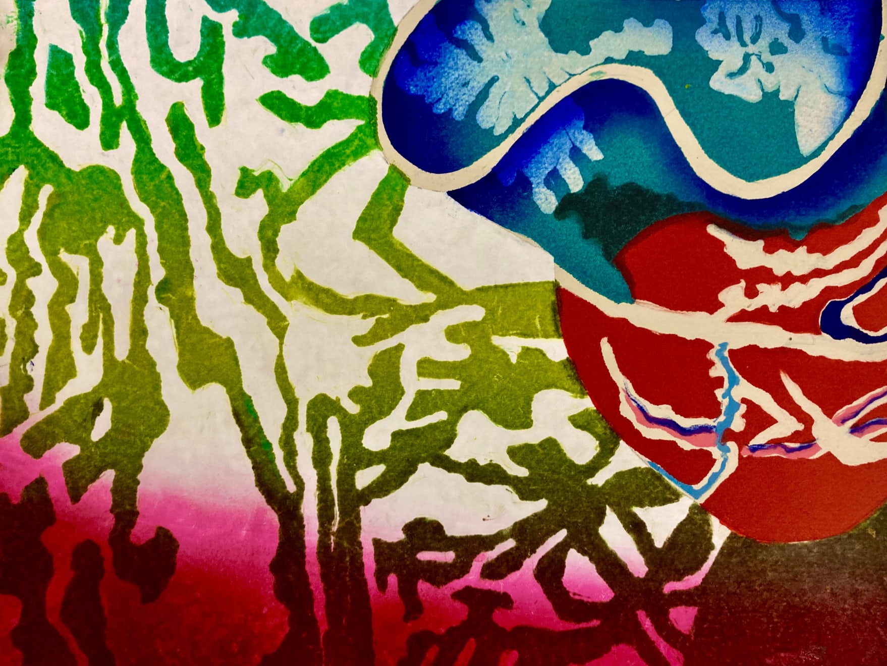 Sophie Layton, Echoes of Ikebana Through Glass XX, 2021