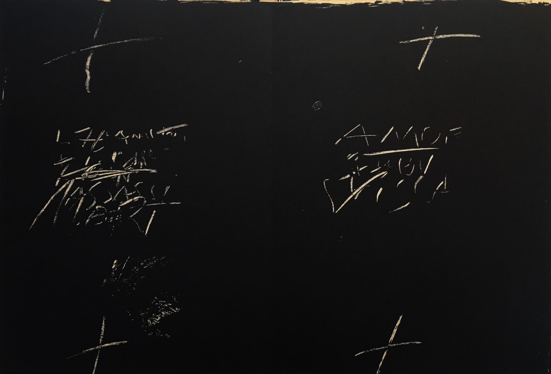 Antoni Tápies, From 'Derrière le Miroir - Tàpies: Monotypes', 1974