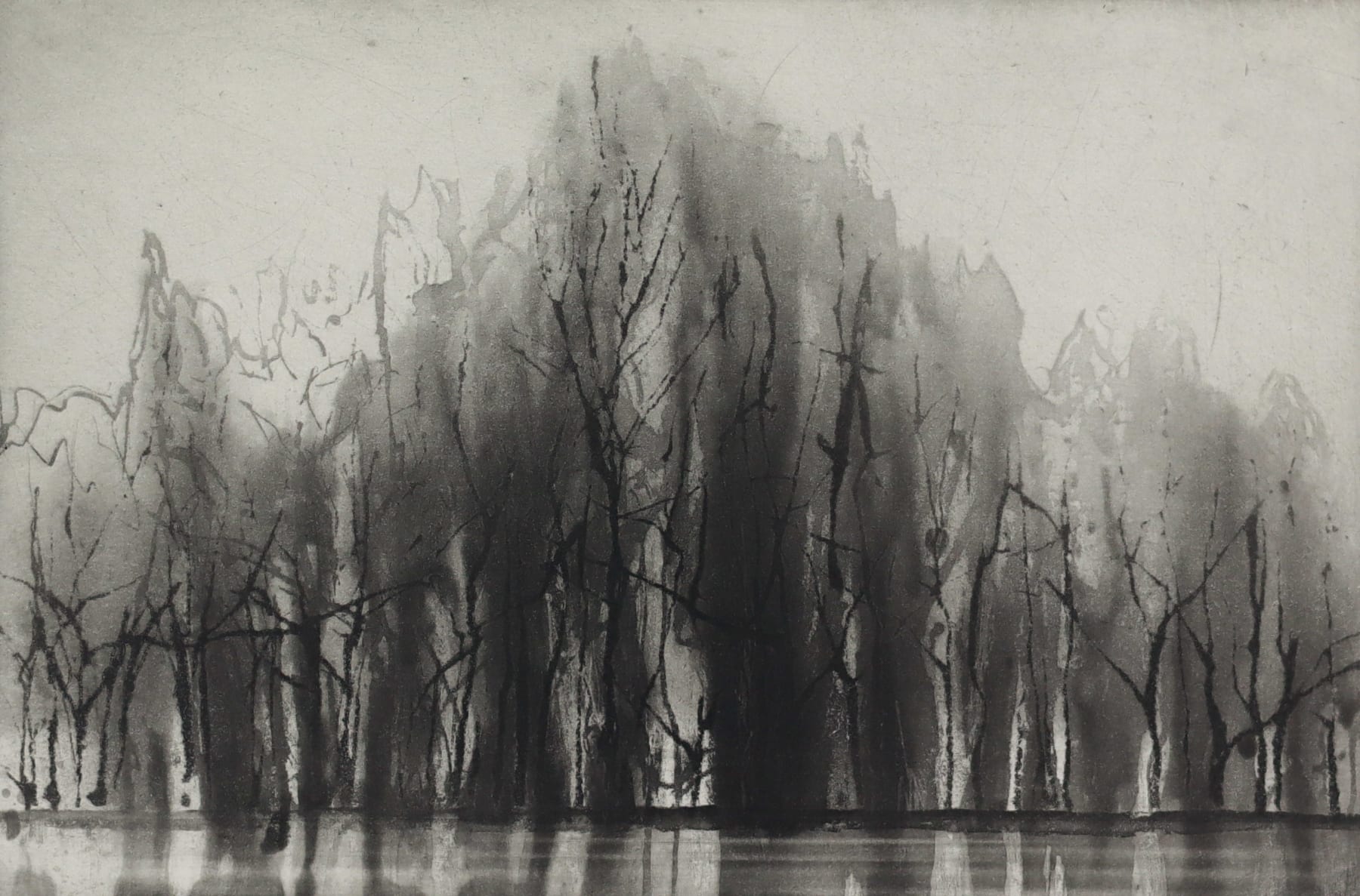 Norman Ackroyd, Hood Hill, 2019