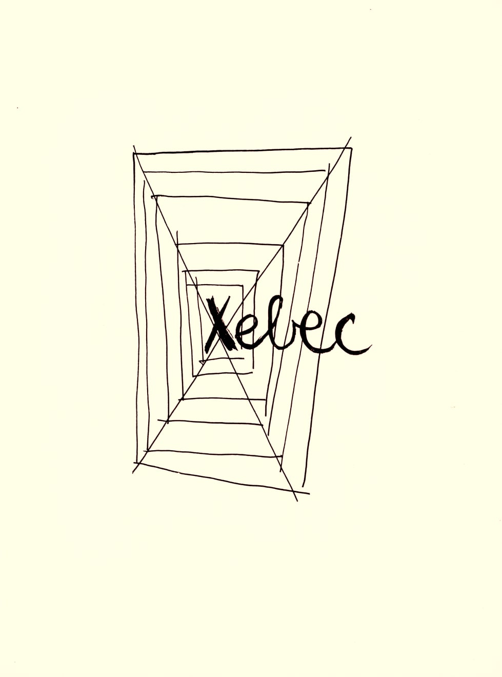 Man Ray, X Xebec, 1948 Eames Fine Art