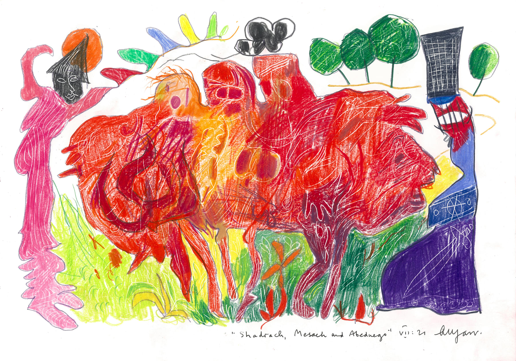 Andrew Marr, Shadrach, Meshach and Abeduego VII:21, 2021