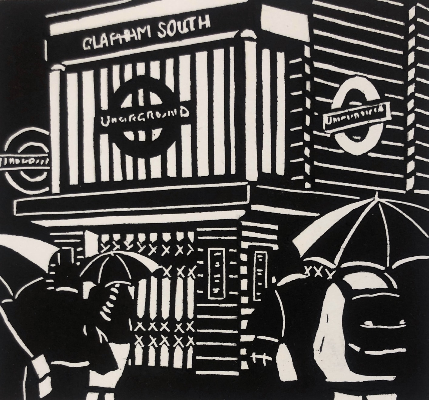 Gail Brodholt, Tube Strike II, 2022