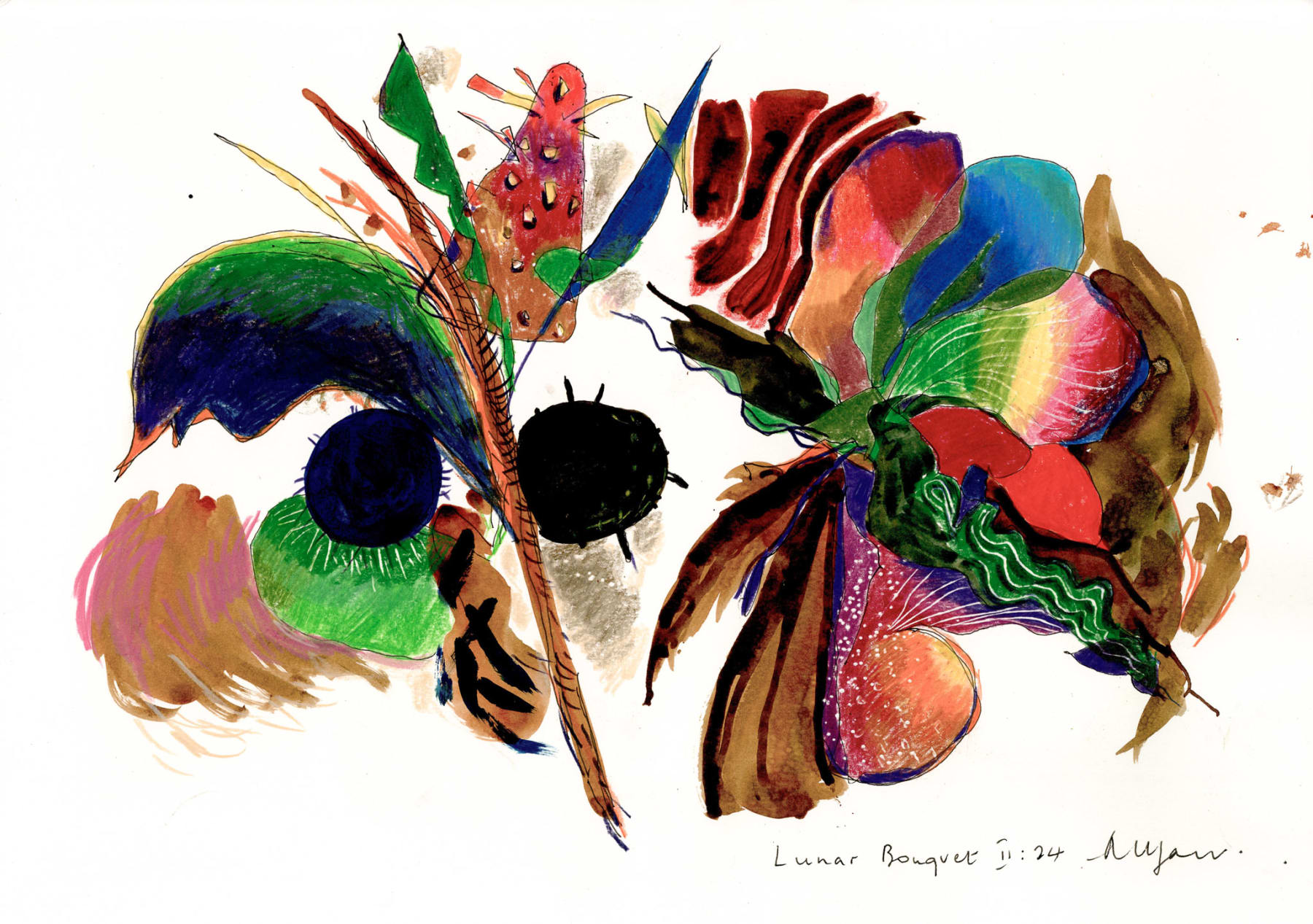 Andrew Marr, Lunar Bouquet II:24, 2024