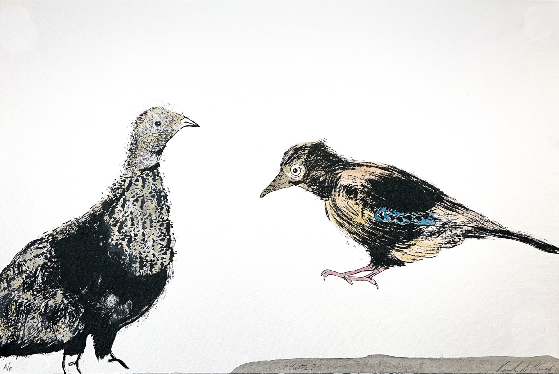 Christmas Secret Bid Auction 2025, LOT 49: Niamh Clancy - Mates?, 2025