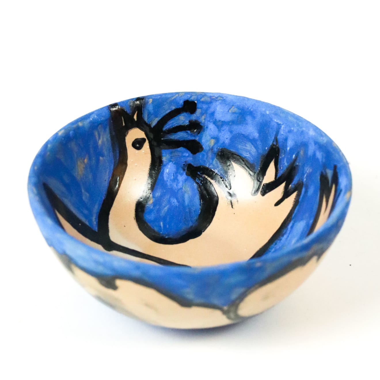 Christmas Secret Bid Auction 2025, LOT 150: Anita Klein - Long Neck Bird Bowl, 2008