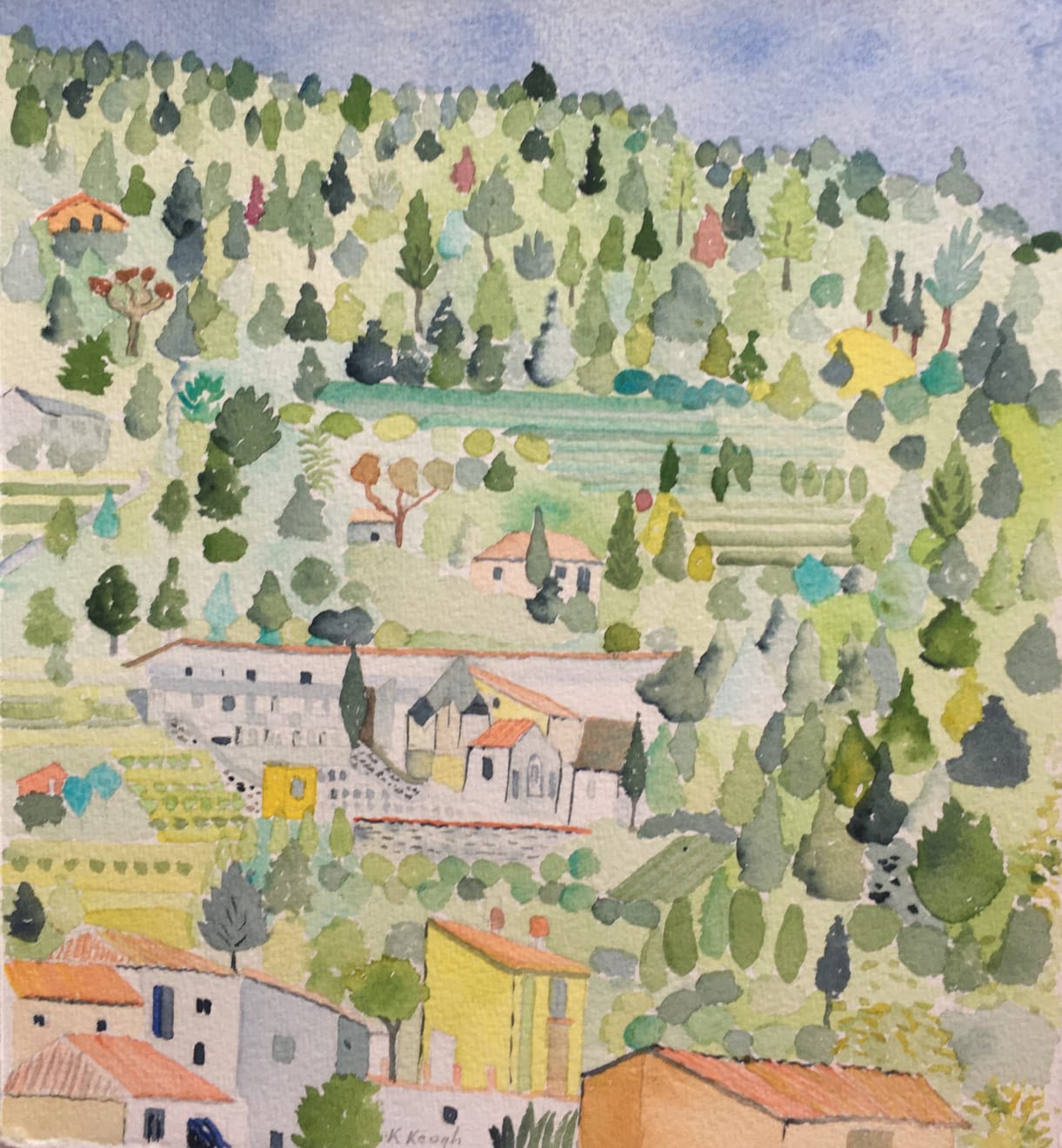 Summer Secret Bid Auction 2024, LOT 113: Karen Keogh - Bagni di Luca, Tuscany, 2020