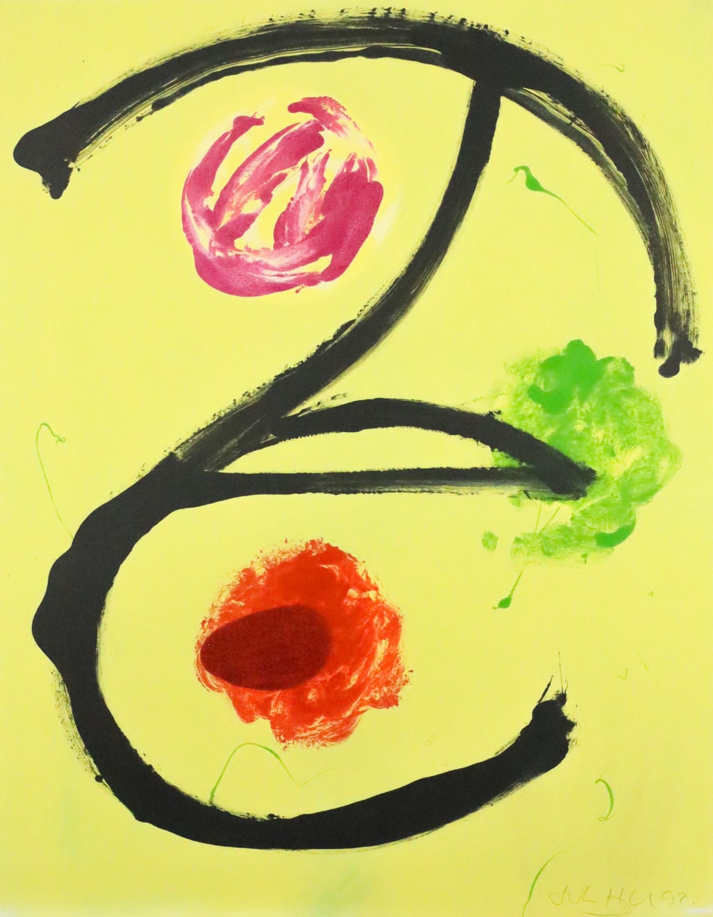 John Hoyland, Untitled, 1992