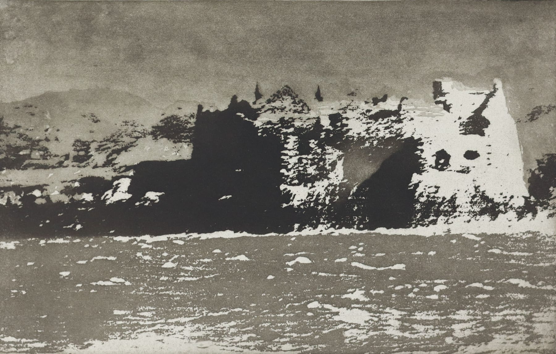 Norman Ackroyd, Cromwell's Castle – Inishbofin, 2005