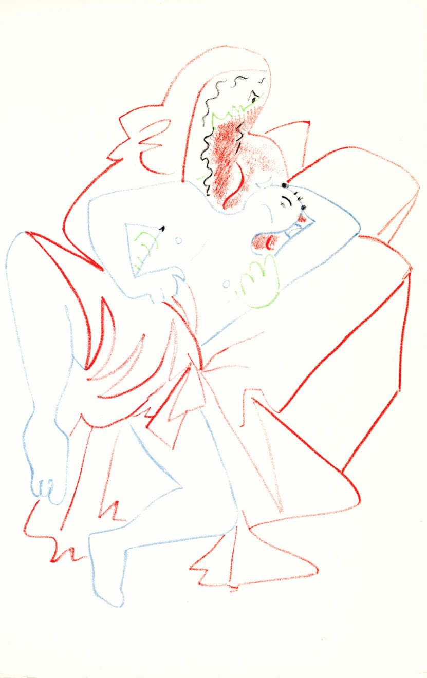 Summer Secret Bid Auction 2024, LOT 33: Jean Cocteau - From 'La Machine Infernale’ (XIV), 1957