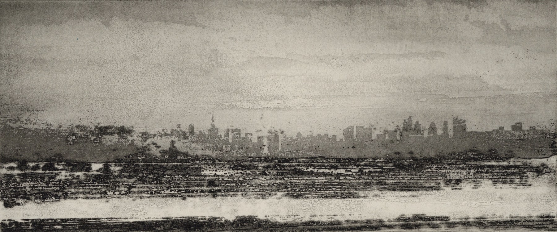 Jason Hicklin, The Thames. Greenwich Park II, 2023