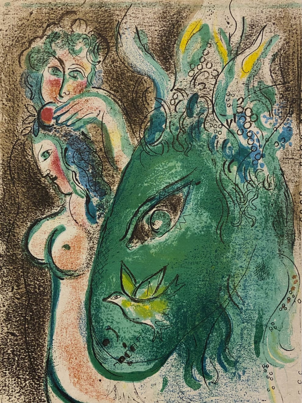 Marc Chagall, The Garden of Eden (II) , 1960