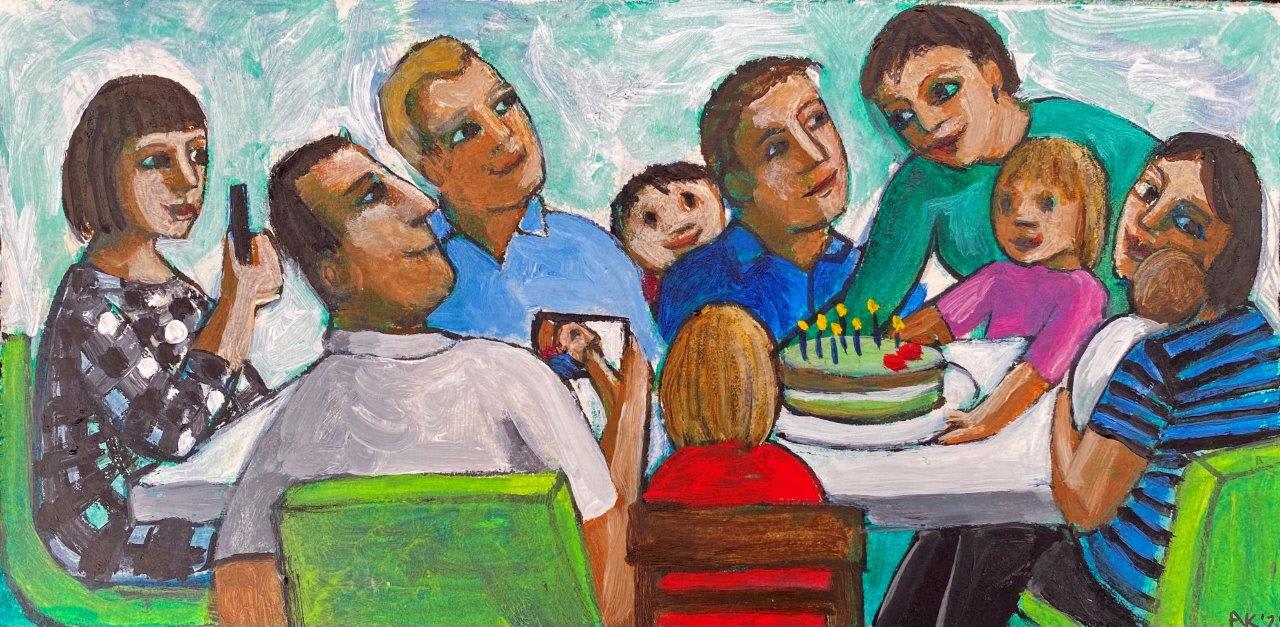 Anita Klein Studio Sale, Family Birthday