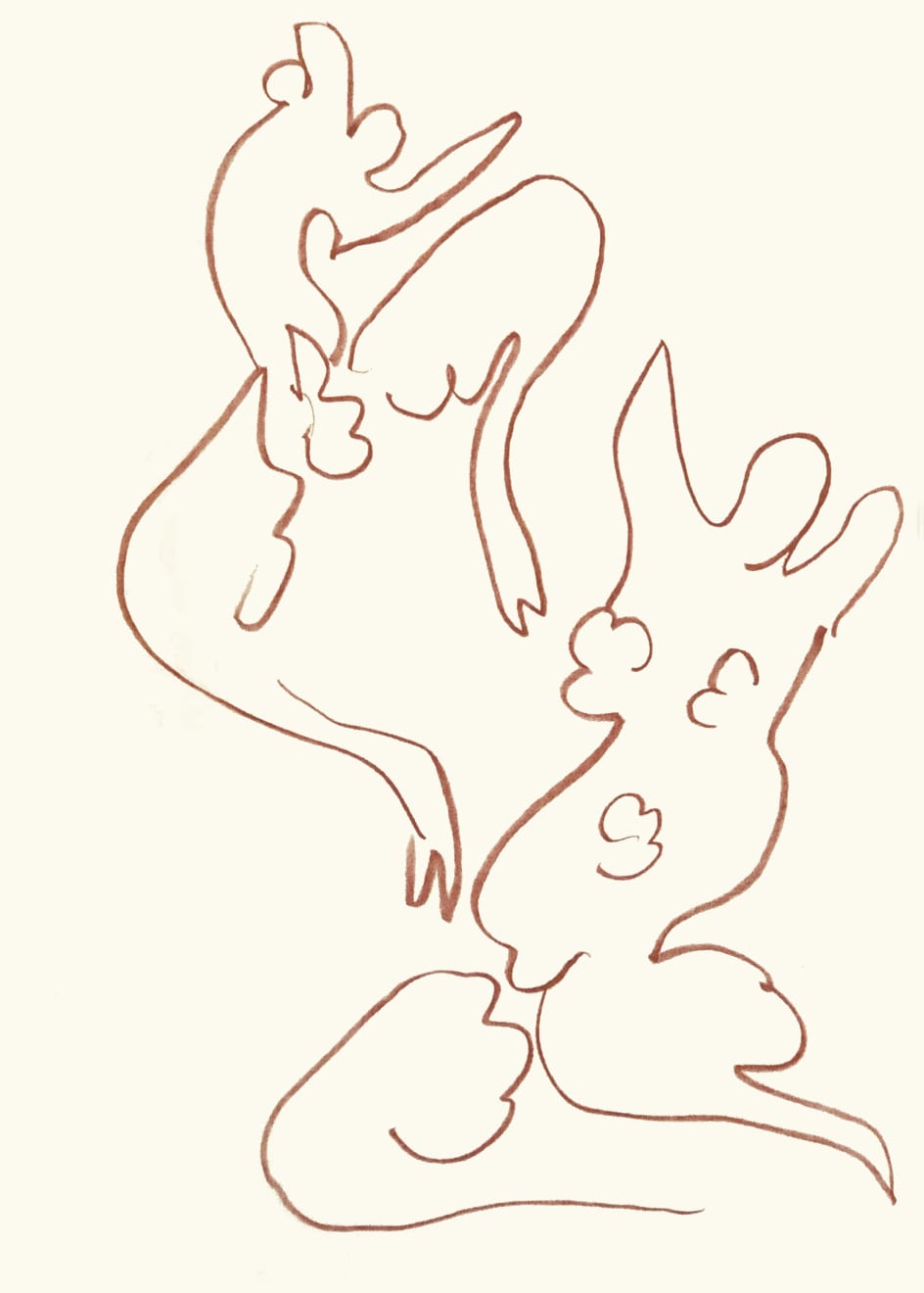 Henri Matisse, Plate 155. Florilège des Amours de Ronsard, 1948