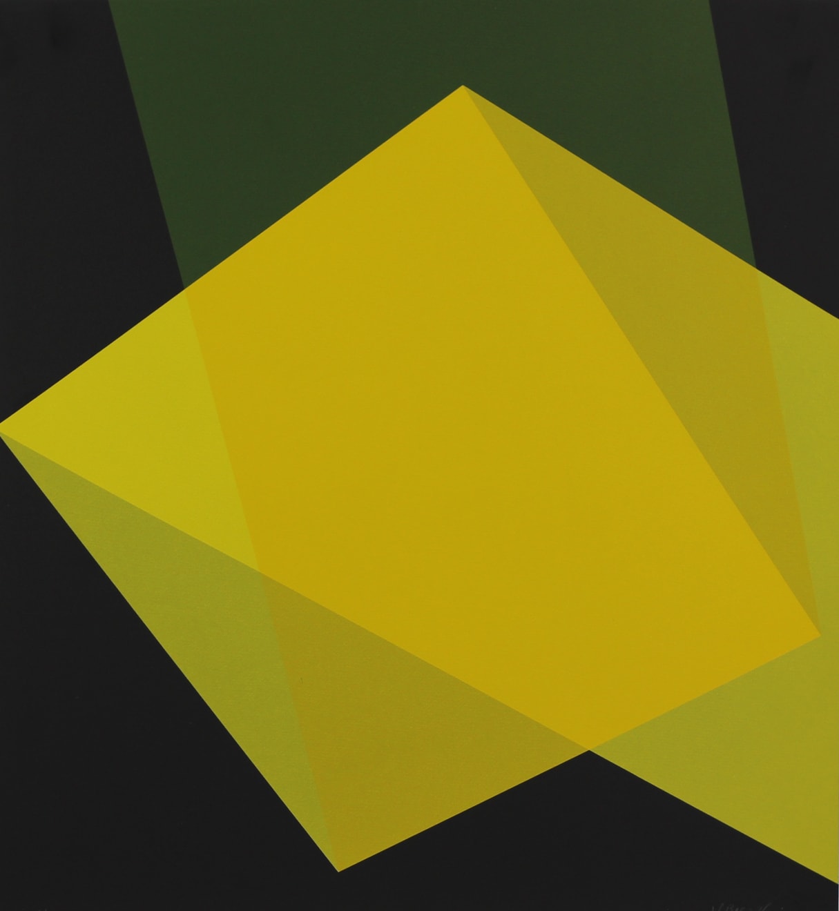 Willard Boepple, Quartet Yellow, 2017