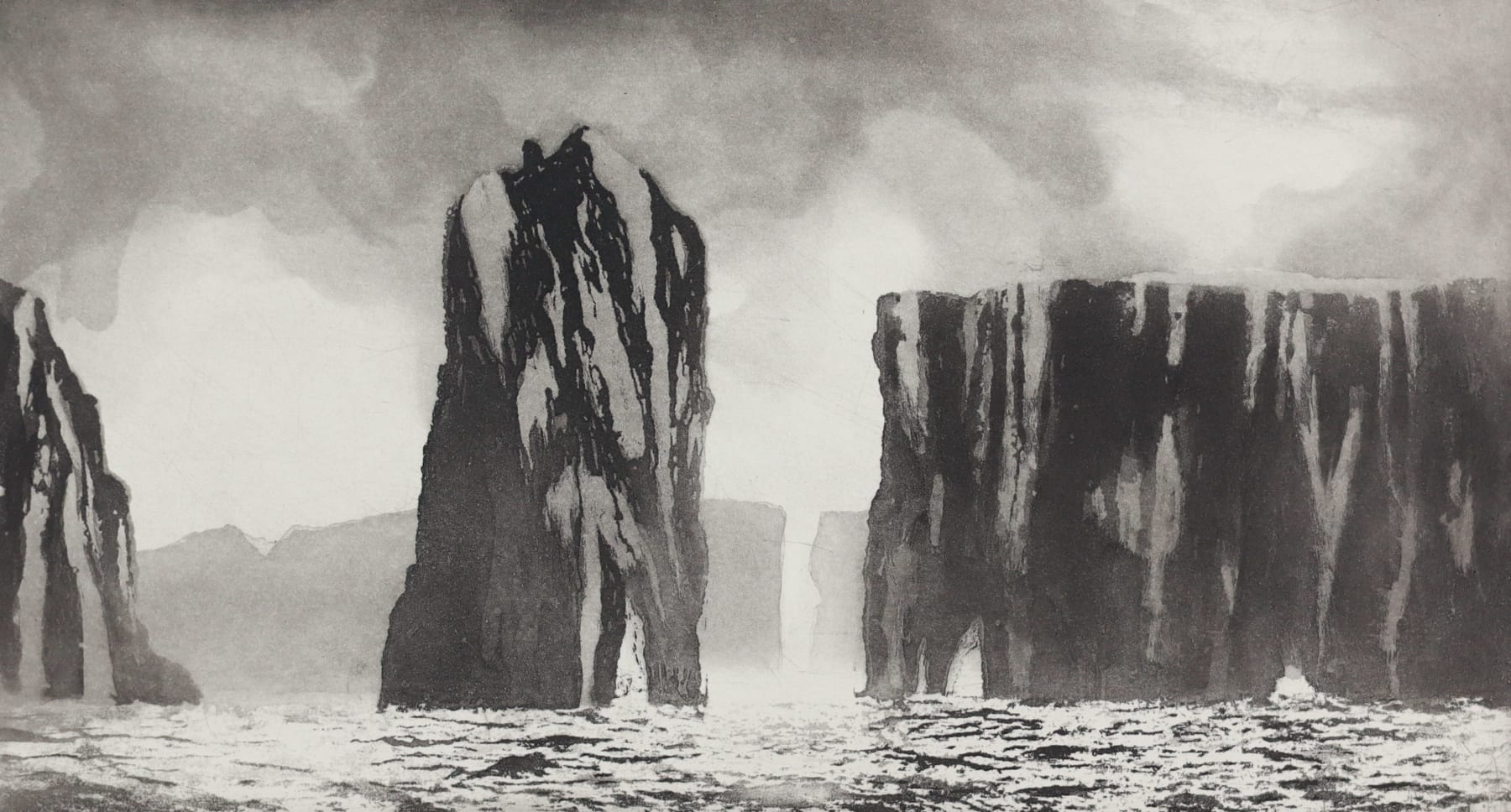 Norman Ackroyd, Papa Stour , 2012